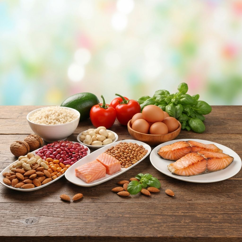 Protein-rich foods and sources