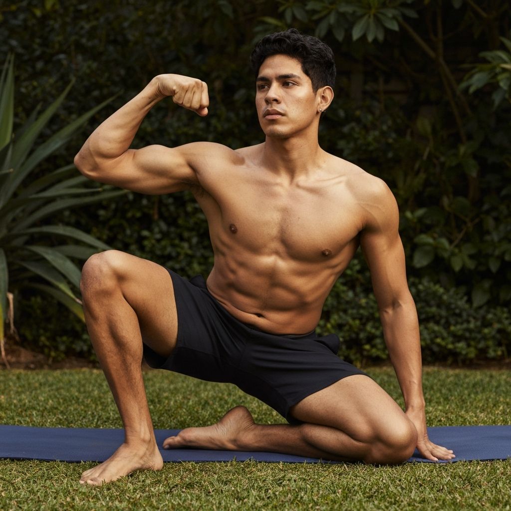 Active man representing energy